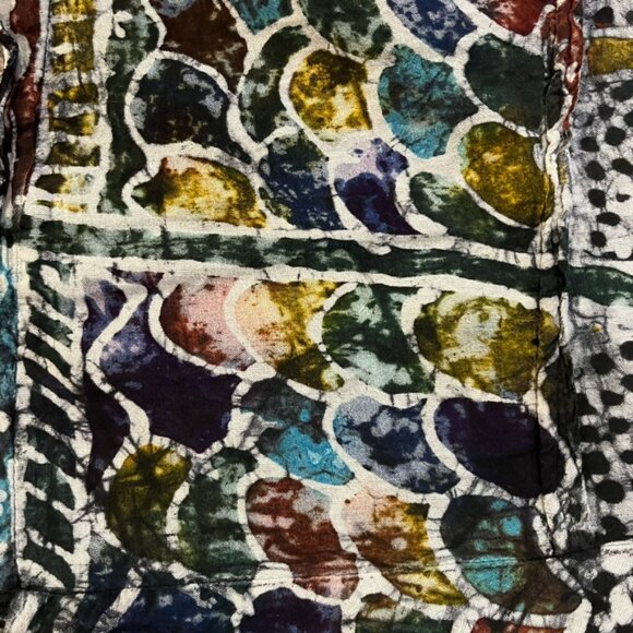 Nnamdi Ibenagu Spirit of Courage old style African tie die skirt small - Picture 4 of 8